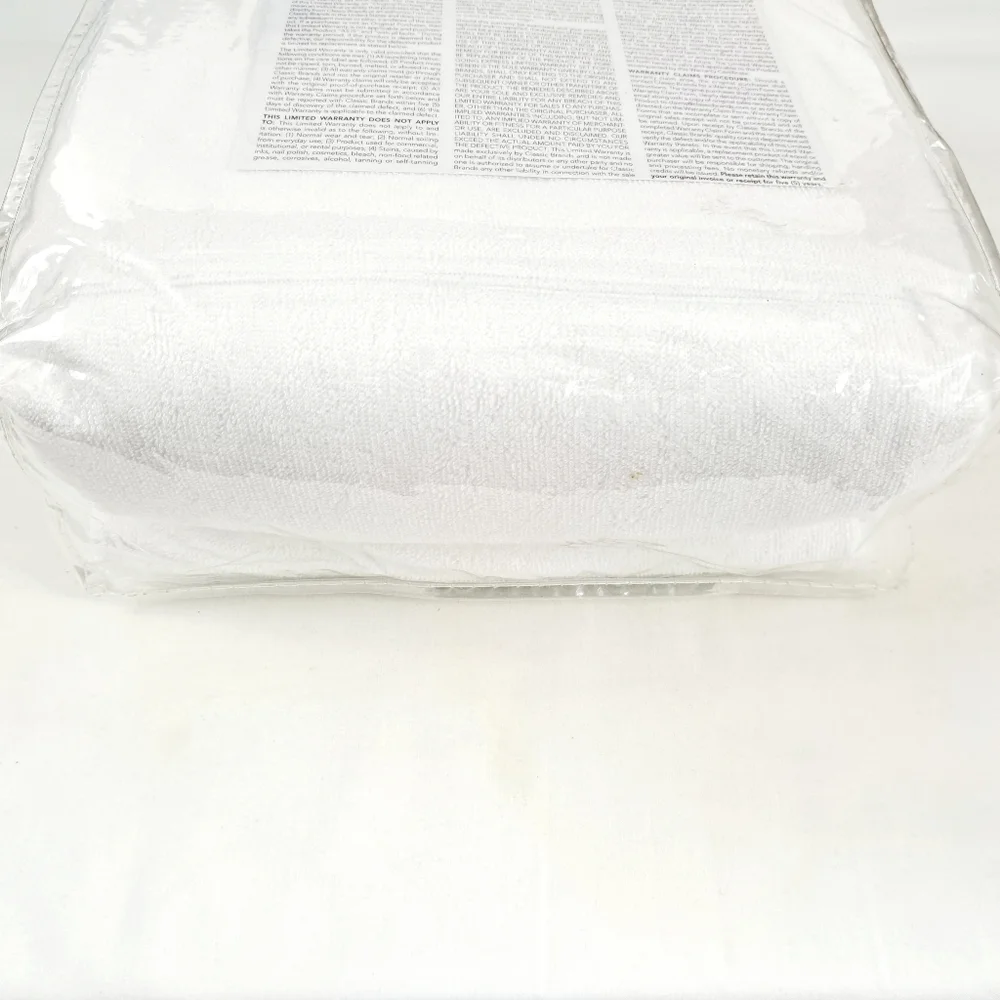 Premium WaterProof  Mattress Protector White Size King